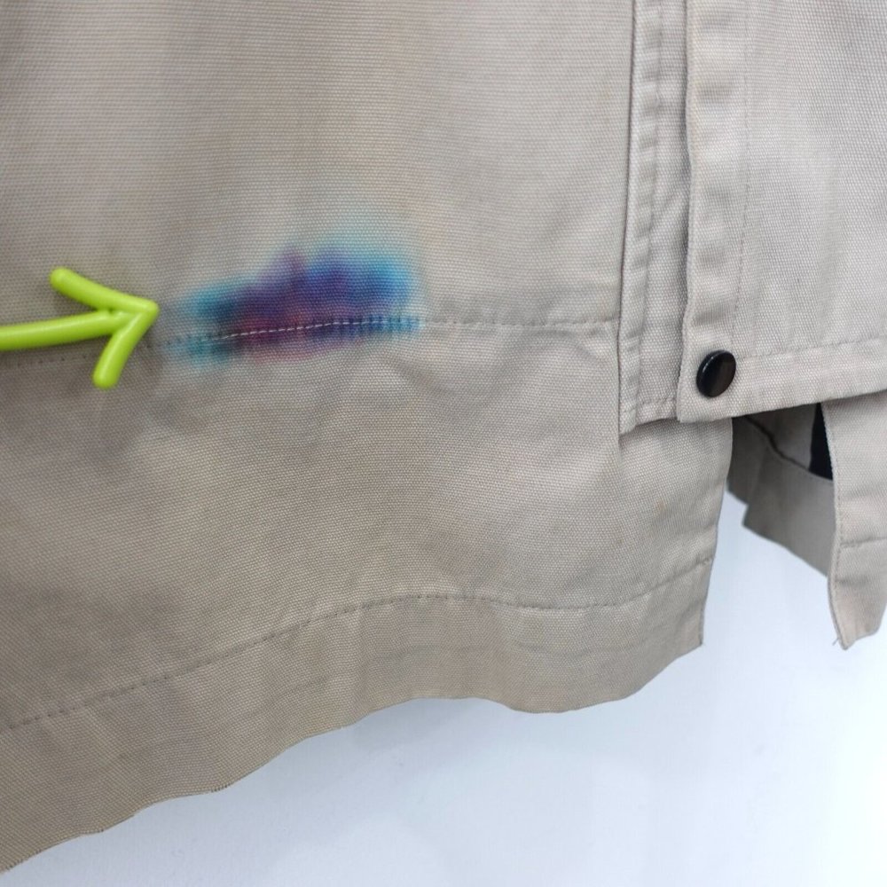 Neutral Granpacore Jacket Men L Tan Chore Utility Barn Field Vintage VICTORINOX - Picture 9 of 16